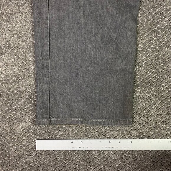 Levi's 569 Loose Straight Fit Jeans Men's 42 x 30 Measures 45 x 29 Gray - Picture 11 of 13